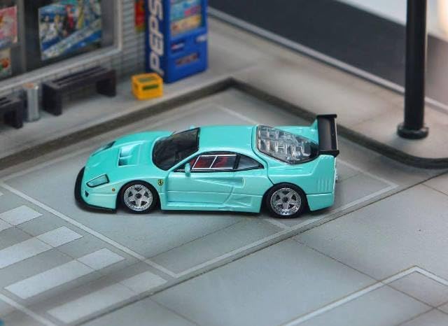 フェラーリ F40 Stance Hunters 1/64 ミニカー Amazon | Stance Hunters 1/64 フェラーリ F40 LM BK | ミニカー